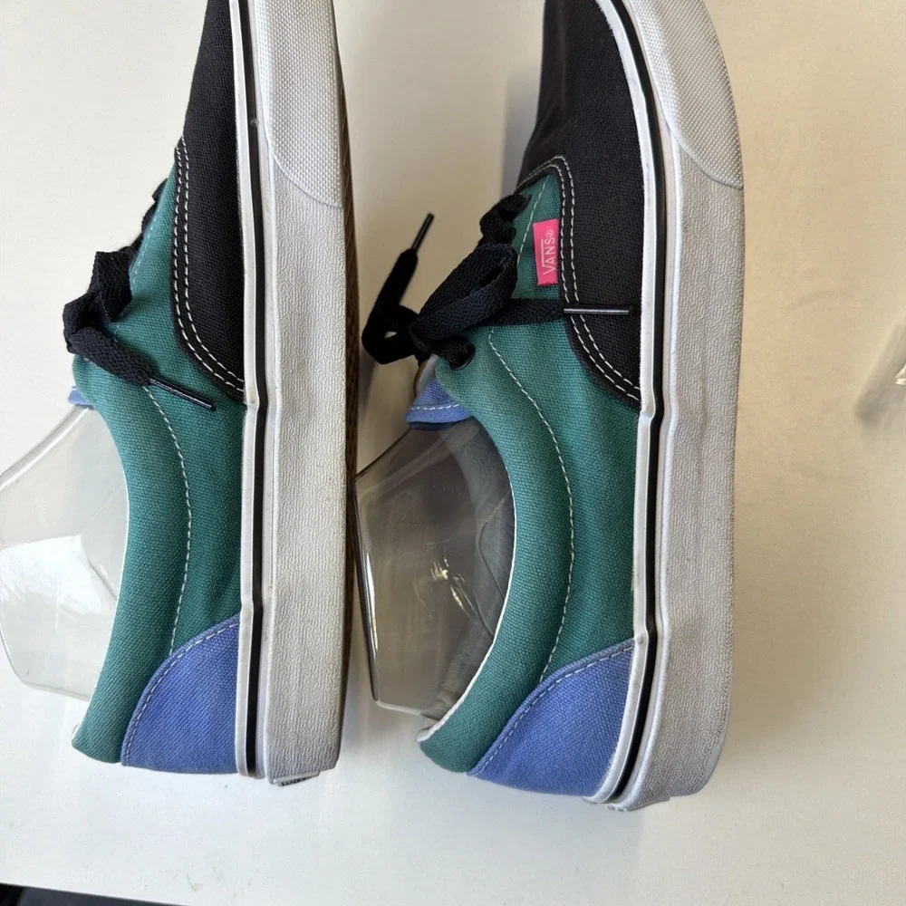 Vans Era Mix Match Cadminum Color Block Sneaker Low Top Retro Men 10 Women 11.5